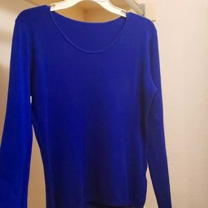 Womens blue top
